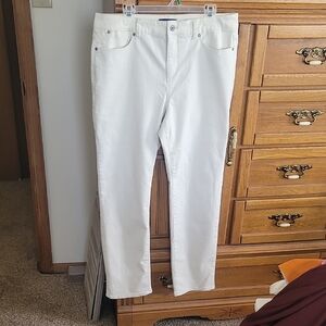 Talbots White Skinny Jeans - Classic Five-Pocket